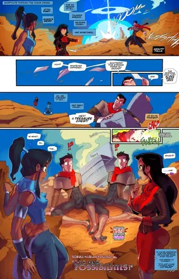 (Fred Perry) - This has Possibilities(Legend of Korra) manga cover
