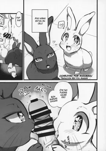 [Mayoineko (Various)] Kemokko Lovers 10 Conejitas/Sentimiento de Rana/ Natsumi[Gamugumi (Various)] Kogepan [Spanish] [Red Fox Makkan] manga cover