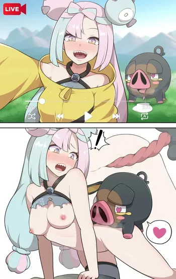 [everyday2] Iono's outdoor broadcast (Pokémon) manga cover