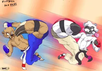[FellowTheWulf (FellowWulf/MARL/MRL/umohmar/marrmoo)] Fightober 2022 manga cover