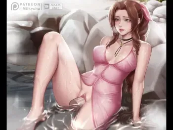 [Milkychu] Aerith Gainsborough (Final Fantasy) manga cover