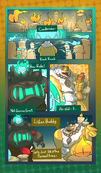 [Haxsmacks] MISMATCH: Candles and Flames manga cover