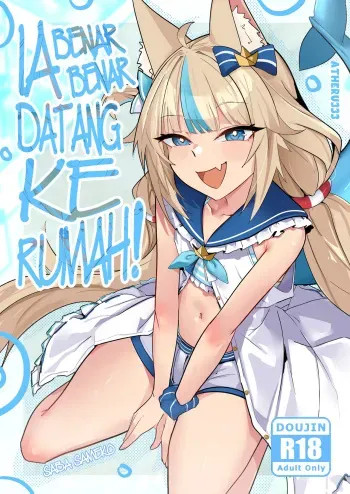 That person actually come at my house manga cover