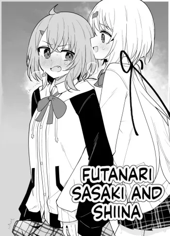 Futanari Sasaki and Shiina manga cover