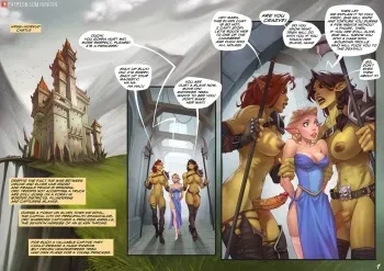 [Rino99] - Captive of the Orcs [Futa] manga cover