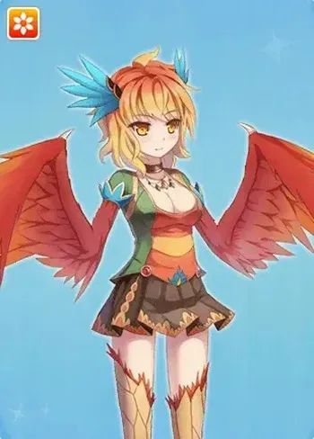 Monster Musume: Everyday Life with Monster Girls Online---harpy manga cover