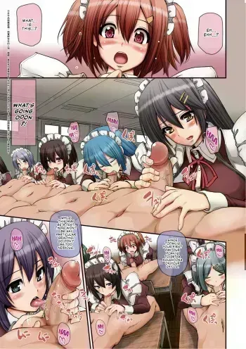 Maid Gakuen e Youkoso!! - Welcome to Maid Academy Ch. 1-4 manga cover