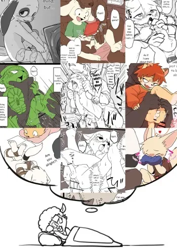 Manmosu Marimo - Translations typesetted by a scrub manga cover