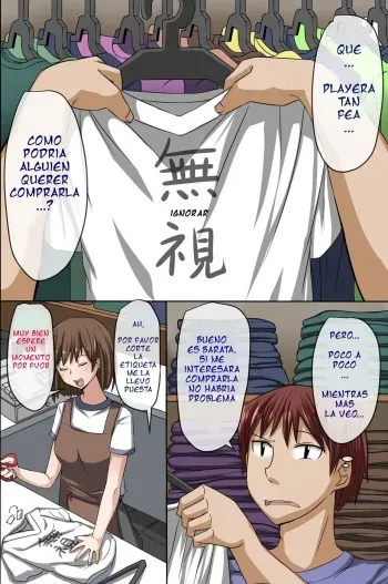[DL Mate (Hanekumo)] Sonzai ga Mushi Sareru T-Shirt ~Ore ga Nani wo Shite mo Dare mo Ki ni Shinai Sekai ga Attara~ [Spanish] [serres] manga cover
