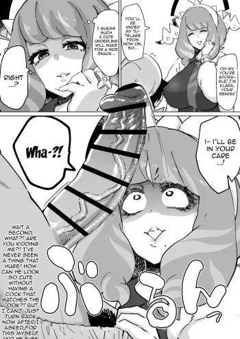 Klara looks after the newcomer manga cover