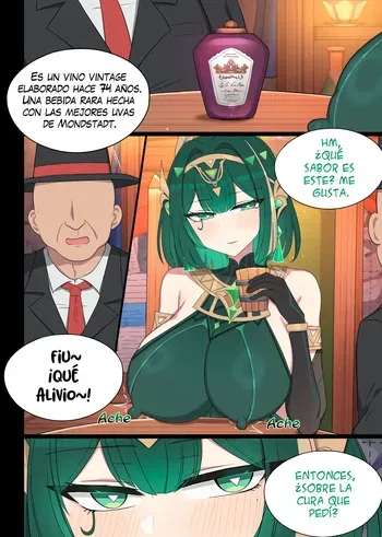 [Poyeop] Nefer (Genshin Impact) [ReisZzz] [Spanish] [Sin Censura] manga cover