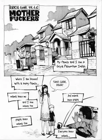 Mother Fuckers manga cover