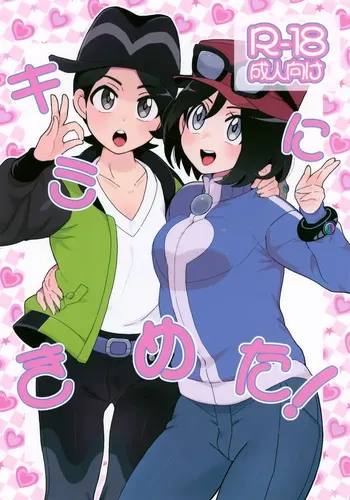 (C106) [Kajuu Gum (Sana)] Kimi ni Kimeta! (Pokémon) manga cover