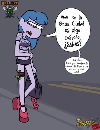 [Pixxxel] Gloria in the Big City (Big City Greens) (Spanish) [kalock & ToonX] manga cover