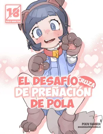 [PossumMachine] Poppy's Breeding Challenge | El Desafío de Preñación de Pola (Pokémon Scarlet and Violet) [Spanish] [Uncensored] [HGnF] manga cover