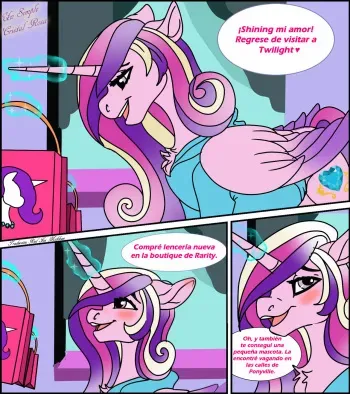 [Brainiac] Un Simple Cristal Rosa (My Little Pony Friendship Is Magic) [Spanish] [Red Fox Makkan] manga cover