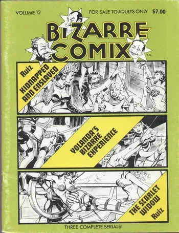 Adolfo Ruiz - Kidnapped and Enslaved [Bizarre Comix 12.1, EN] manga cover