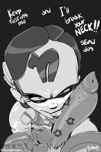 [MadMark] Nina Cortex,On the Run (Crash Bandicoot) manga cover