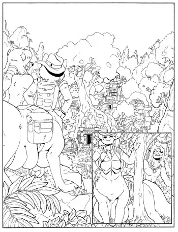 [Rabid] Raiders of the Ludicrous Rack manga cover