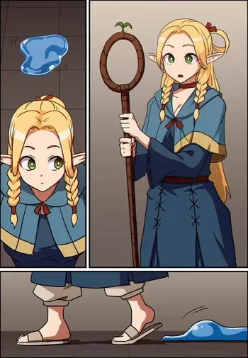 Delicious in Dungeon (Dungeon Meshi) - Marcille Donato │ (Pixiv Fanbox) manga cover