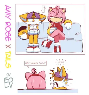 [EDLV] Tails x Amy (Sonic the Hedgehog) (Ongoing) manga cover