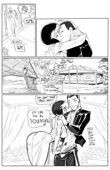[Fred Perry] Honeymoon Adventure (Gold Digger) manga cover