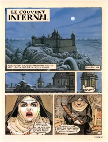 [Ignacio Noé, Ricardo Barreiro] Le couvent infernal [French] manga cover