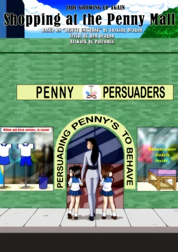 [Palcomix] Jade's Growing Up Again - Shopping at the Penny Mall manga cover