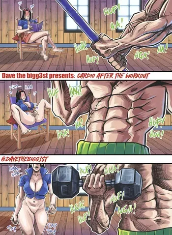 [DaveTheBiggest] Cardio After the Workout (One Piece) manga cover