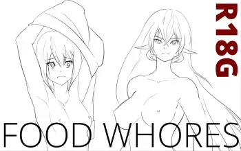 [Poe] Food Whores manga cover