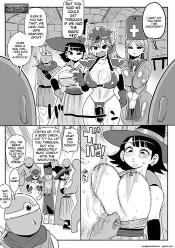 [Kiliu] DraQue 3 Party to Sekisho (Dragon Quest III) manga cover