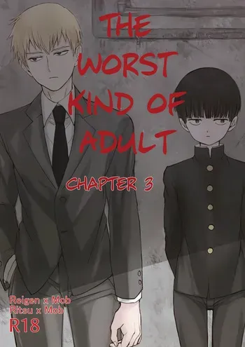 (ONE→HUNDRED 7) [Terepirin (goshi)] Saitei na Otona Ge | The Worst Kind of Adult, Chapter 3 (Mob Psycho 100) [English] {Chin²} manga cover