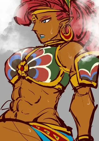 [Sanman-Drill] Urbosa (The Legend of Zelda) manga cover