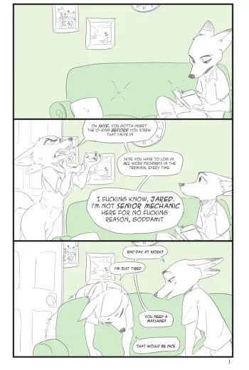 [IttyBittyKittyTittys] Fox Care (Zootopia) manga cover