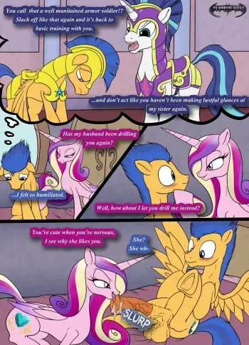 [Da-Goddamn-Batguy] Flash's Royal Service (My Little Pony: Friendship is Magic) manga cover