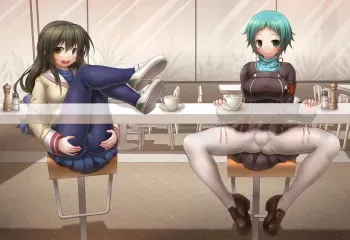 [emperpep] Crossover R18: Fuko and Fuuka (Clannad, Persona 3) manga cover