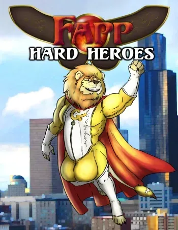 [Kah] Fapp: Hard Heroes manga cover