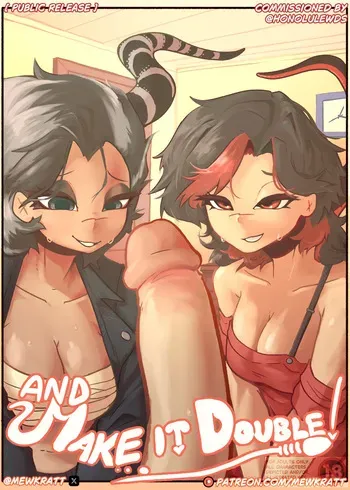 [MewKratt] And Make It Double! (PUBLIC RELEASE) manga cover