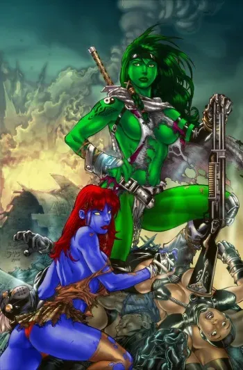 Muscle Females 11 manga cover