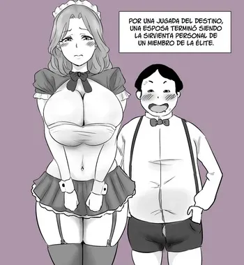 [ぽののぞ] Por una jugada del destino, una esposa terminó siendo la sirvienta personal de un miembro de la élite (Spanish) [NeoRikka] manga cover