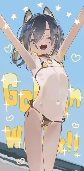 【Irasuto 1-mai + Sabun】Inumimi Gōruden Bikini-chan Hadaka Sabun + Nyōdō Puragu Sabun (Oshikko Gaman) + Hiyake-ato Sabun manga cover