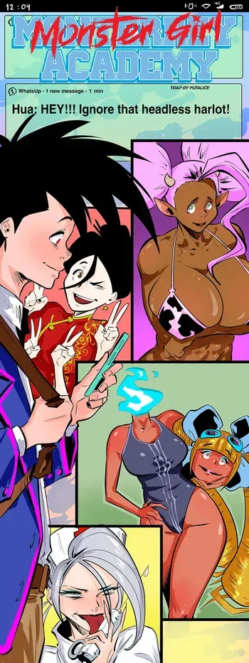 Monster girl Academy # 6 (FR) + Bonus manga cover