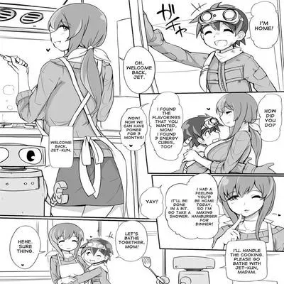 Shelter de Kurashiteru Shota no Hahaoya-yaku ga Koukinou Sexaroid [Original] manga cover