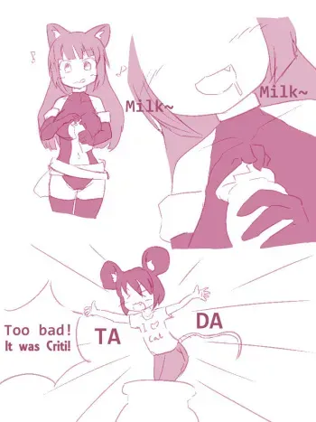[Critibloodywolf] Too bad! It was Criti! manga cover