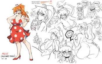 (Gerph) Milkshake Millie Gallery manga cover