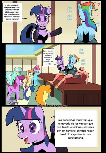 [Ton618] [Optimus] A Brony In Equestria / Un Brony En Equestria [Queso2033] (Spanish) manga cover