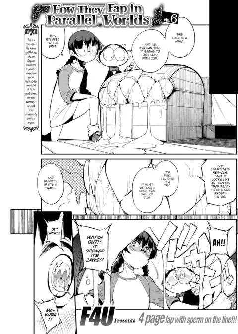 How They Fap in Parallel Worlds Ch.6 manga cover