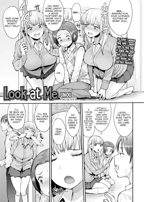 Look at Me manga cover
