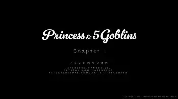Princess and 5 Goblins manga cover