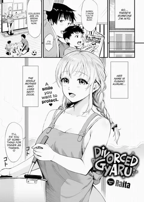 Divorced Gyaru manga cover